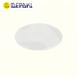 Tabla mini redonda transparente para beads de 2.6mm, Diámetro: 8.5 cm, ideal para pixel-art y manualidades.