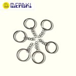 Argollas para manualidades y beads Meraki, ideales para unir, colgar y complementar tus creaciones de manera resistente y versátil.