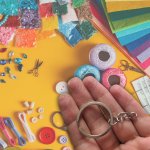 Argollas para manualidades y beads Meraki, ideales para unir, colgar y complementar tus creaciones de manera resistente y versátil.