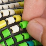 Malla Flexible Beads MIDI (5mm) - Color Negro