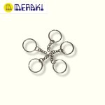 Argollas para manualidades y beads Meraki, ideales para unir, colgar y complementar tus creaciones de manera resistente y versátil.