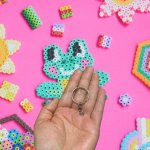 Argollas para manualidades y beads Meraki, ideales para unir, colgar y complementar tus creaciones de manera resistente y versátil.