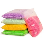 Beads 5MM por kilo, ideales para proyectos creativos, educativos y familiares. Colores brillantes y resistentes al calor del planchado.