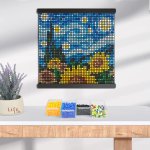 Kit Noche Estrellada con Girasoles Flexible Beads MIDI (5mm)
