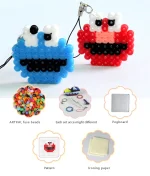 Kit pequeño de beads 5MM para iniciarse en el Pixel Art. Incluye todos los elementos necesarios para crear diseños coloridos y divertidos.