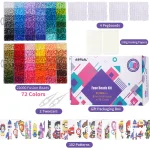Artkal Juego de 2 cajas de 72 colores S-5mm Midi 22.000 Beads - Image 5
