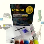 K- (Kits5MM) → Kit creativo 12 colores 5mm con beads, plantilla y accesorios para pixel-art
