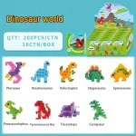 Arkal Kit pequeño (caja individual) dinosaurios diferentes motivos 200 beads SDL200-299 - Image 3