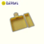 Recolector plástico Meraki con 2 bandejas pequeñas para beads 2.6mm. Ideal para proyectos de pixel art y manualidades con mini beads.