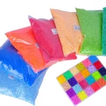 Bolsa de beads duros Artkal 2.6mm (MINI) por libra, aprox. 44.500 unidades, ideales para pixel art y proyectos creativos.