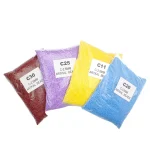 Bolsa de beads duros Artkal 2.6mm (MINI) por libra, aprox. 44.500 unidades, ideales para pixel art y proyectos creativos.