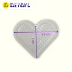 Tabla Pequeña Corazón para MIDI (5mm) - Image 2